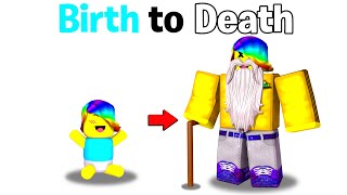 Birth to Death in BrookHaven 👶💀 Roblox [upl. by Huntingdon]