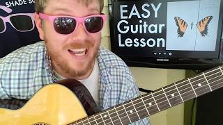 Misguided Ghosts  Paramore  easy guitar tutorial  PATREON REQUEST [upl. by Deni685]