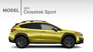 2021 Subaru Crosstrek Sport  Trim Review [upl. by Lagiba]