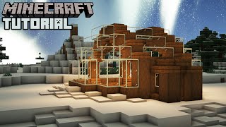 Minecraft Glass Igloo Tutorial How to Build [upl. by Aitnom291]