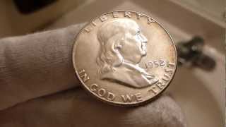 1952 Franklin Half Dollar Coin Review [upl. by Torray]