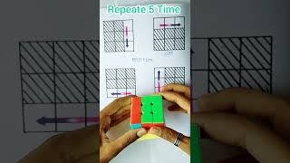 Cube game Repeat 5 Timecubing rubikscube cubemagictricks puzzle shorts cubecraft cube [upl. by Yvaht]