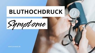 Bluthochdruck Symptome bei Hypertonie [upl. by Aiksas]