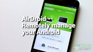 AirDroid Remotely manage your Android from a Web browser [upl. by Ahsekahs393]