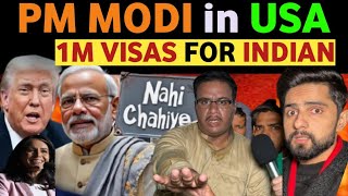 PM MODIS USA SPEECH VIRAL IN PAKISTAN PAKISTANI PUBLIC REACTION ON PM MODI USA VISIT SOHAIB CH [upl. by Angelico63]