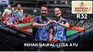 🔴LIVE Rehan Naufal Kusharjanto  Lisa Ayu vs Zheng Si Wei  Huang Ya Qiong INDONESIA OPEN 2024 [upl. by Claus]