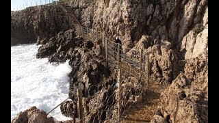 Places to see in  Antibes  France  Le Sentier du Littoral Cap dAntibes [upl. by Olra]