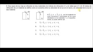 ICFES SABER CIENCIAS NATURALES FISICA EVENTOS ONDULAROTIOS 1 [upl. by Dagley]