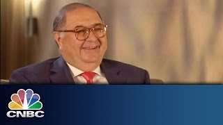 Alibaba Investment up 500  Alisher Usmanov Exclusive  CNBC International [upl. by Aiyt]