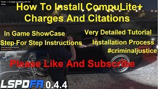 How To Install CompuLiteCharges And Citations [upl. by Erving]