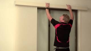 How to Install a Fabric Pelmet over a Face Fit Panel Glide [upl. by Idden764]