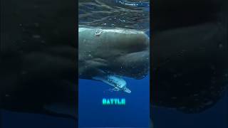 Sperm Whale found eating a Giant Squid Here’s what happened right before😳🐋 [upl. by Sisto]