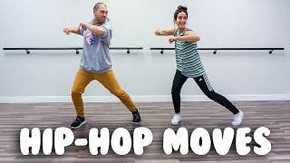 Hip Hop For Beginners 5 Basic Moves [upl. by Euqenimod740]