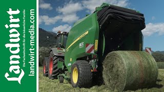 John Deere V 461 R im Test  landwirtmediacom [upl. by Galasyn]