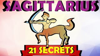 Sagittarius Personality Traits 21 SECRETS [upl. by Hallvard]