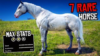 7 Rare Horse Locations  Red Dead Redemption 2 [upl. by Till]