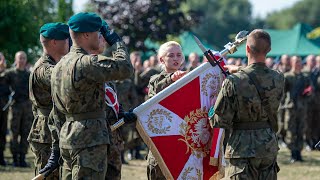 Przysięga najmłodszych żołnierzy Wojska Polskiego [upl. by Chery]