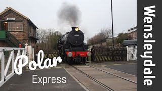 Polar Express at the Wensleydale Railway 2024 [upl. by Eppie]