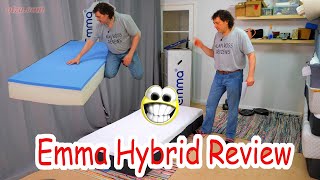 Emma Hybrid Mattress Review  2020 UK version [upl. by Wheeler]