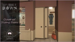 Break It Down Sliding Door Closet  FFXIV Housing Guide [upl. by Yrtnahc672]