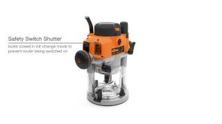 Triton Dual Mode Precision Plunge Router TRA001 [upl. by Klaus429]