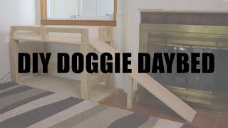 DIY Plywood Dog Bed with Removable Ramp [upl. by Ecille]