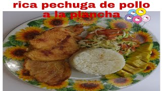 Cómo hacer pechugas de pollo a la plancha [upl. by Asseniv]