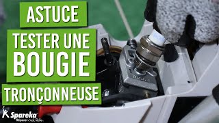 Une astuce simple pour tester lallumage dune bougie de tronçonneuse [upl. by Claudelle52]