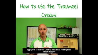 How to use Traumeel Cream [upl. by Gerfen833]