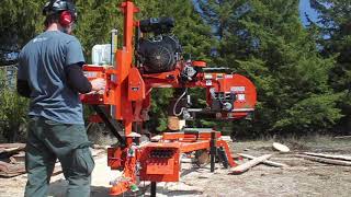 Introduction to Operating a WoodMizer LT 40 Sawmill [upl. by Dnaleel]