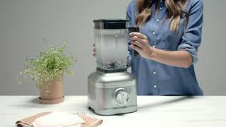 How To Clean the KitchenAid K400 Variable Speed Blender  KitchenAid [upl. by Tebasile868]