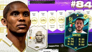 20 80 PLAYER PICKS amp MOMENT DOS SANTOS  ETOOS EXCELLENCE 84 FIFA 21 [upl. by Arne]