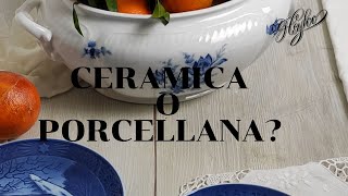 Ceramica o porcellana come riconoscerle [upl. by Drawyah482]