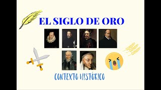 El Siglo de Oro español contexto histórico [upl. by Illib]