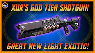 Xurs God Roll Shotgun New Players Must Have Exotic Banshee Nearly God Roll [upl. by Ettennaej517]