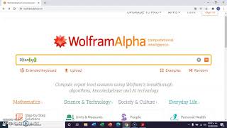 DERIVADAS CON WOLFRAM ALPHA [upl. by Notsehc]