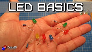 How to wire up and use LEDs explained for beginners [upl. by Niowtna]