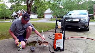 Stihl RE 90 Pressure Washer  Cleaning Kombi Attachments  Episode 9 [upl. by Acenahs]