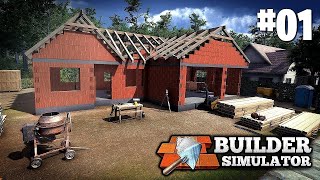 SIMULADOR DE PEDREIRO IRADO NOVO GAME VICIANTE DE CONSTRUÇÃO  BUILDER SIMULATOR 01 Demo [upl. by Graff684]