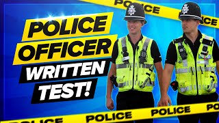 Police Online Assessment Process Stage 3a WRITTEN EXERCISE Questions Tips amp Answers [upl. by Poppas]