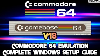 Update Pinned Commodore 64Gamebase 64 V18 Frontend Emulator Setup c64 commodore64 emulator [upl. by Hemetaf307]