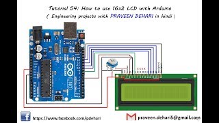 16x2 LCD display with Arduino  without I2C module  Simple tutorial [upl. by Materse]