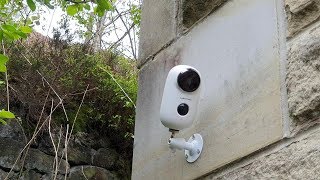 Lemnoi Wirefree Wifi Security Camera Installaton amp Review [upl. by Burnaby]