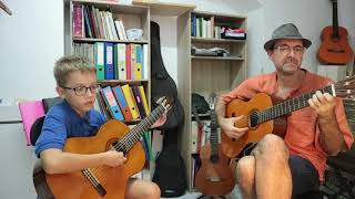 Julie Marc NVerlindenGuitar duet [upl. by Bowlds]