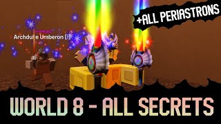 WORLD 8  Periastron Stars RPG  All Secrets  All Periastrons [upl. by Alessandra180]