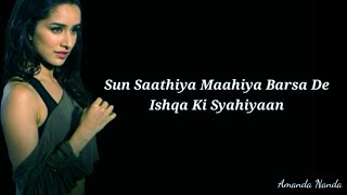 Sun Saathiya Lyrics ABCD 2 [upl. by Eal]