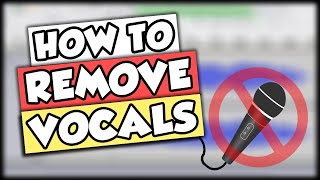 How To Remove Vocals From Any Song [upl. by Yorle572]