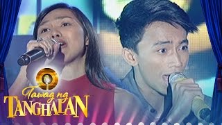 Tawag ng Tanghalan Krysty Alde vs Jan Michael Narag [upl. by Edric218]