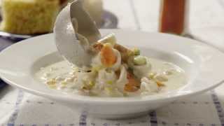 How to Make Seafood Chowder  Soup Recipe  Allrecipescom [upl. by Asetal835]