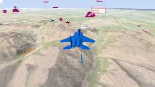 DCS  Tacview Splashes [upl. by Glarum]